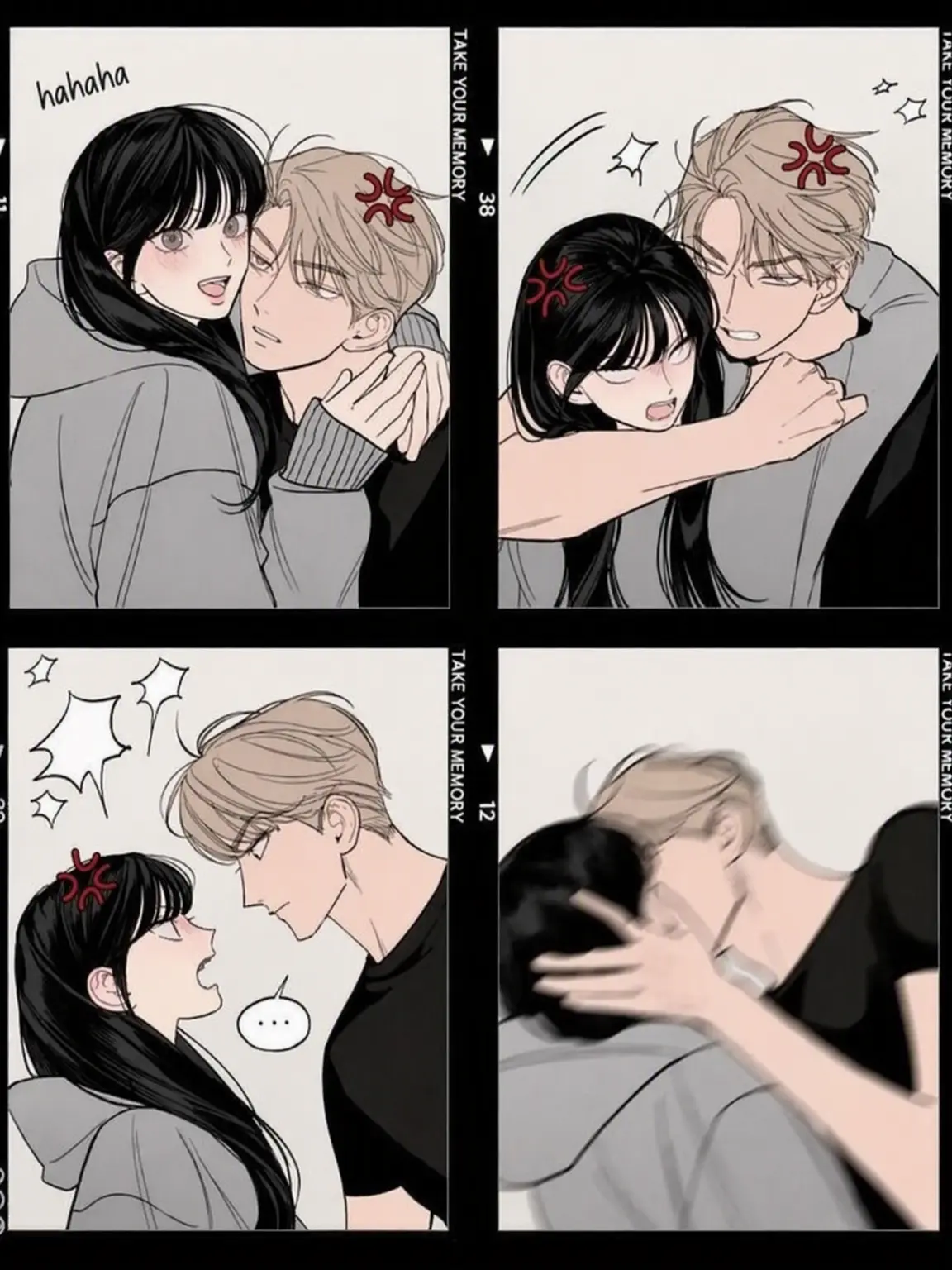 DullLip0045의 A Kiss While Taking Photo Booth Pics?!?