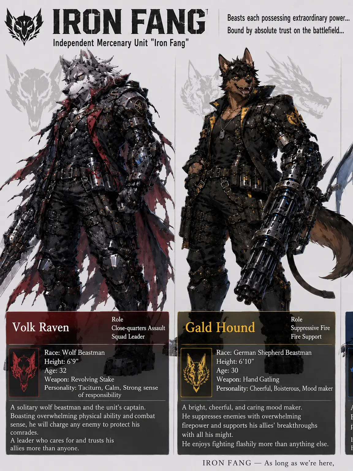 SleekSquid3785의 IRON FANG: Fangs of the Dying World