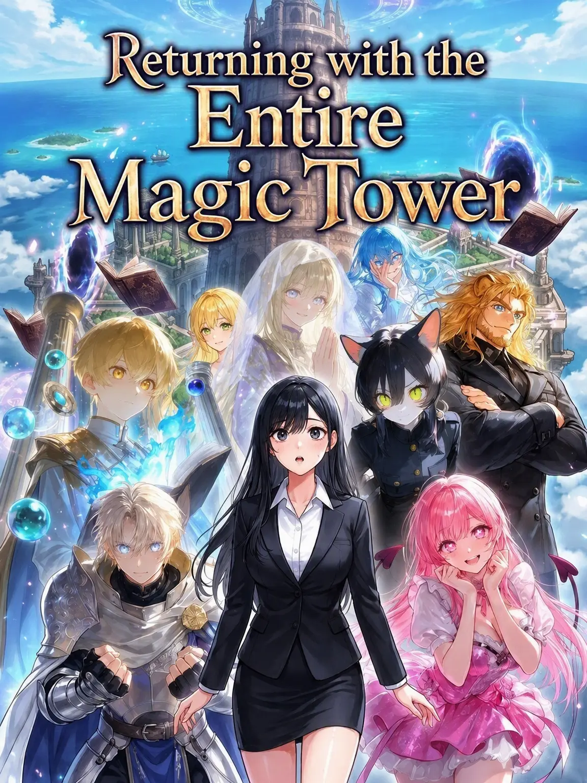 TrendyLabel8424의 The Magic Tower Returned to Earth