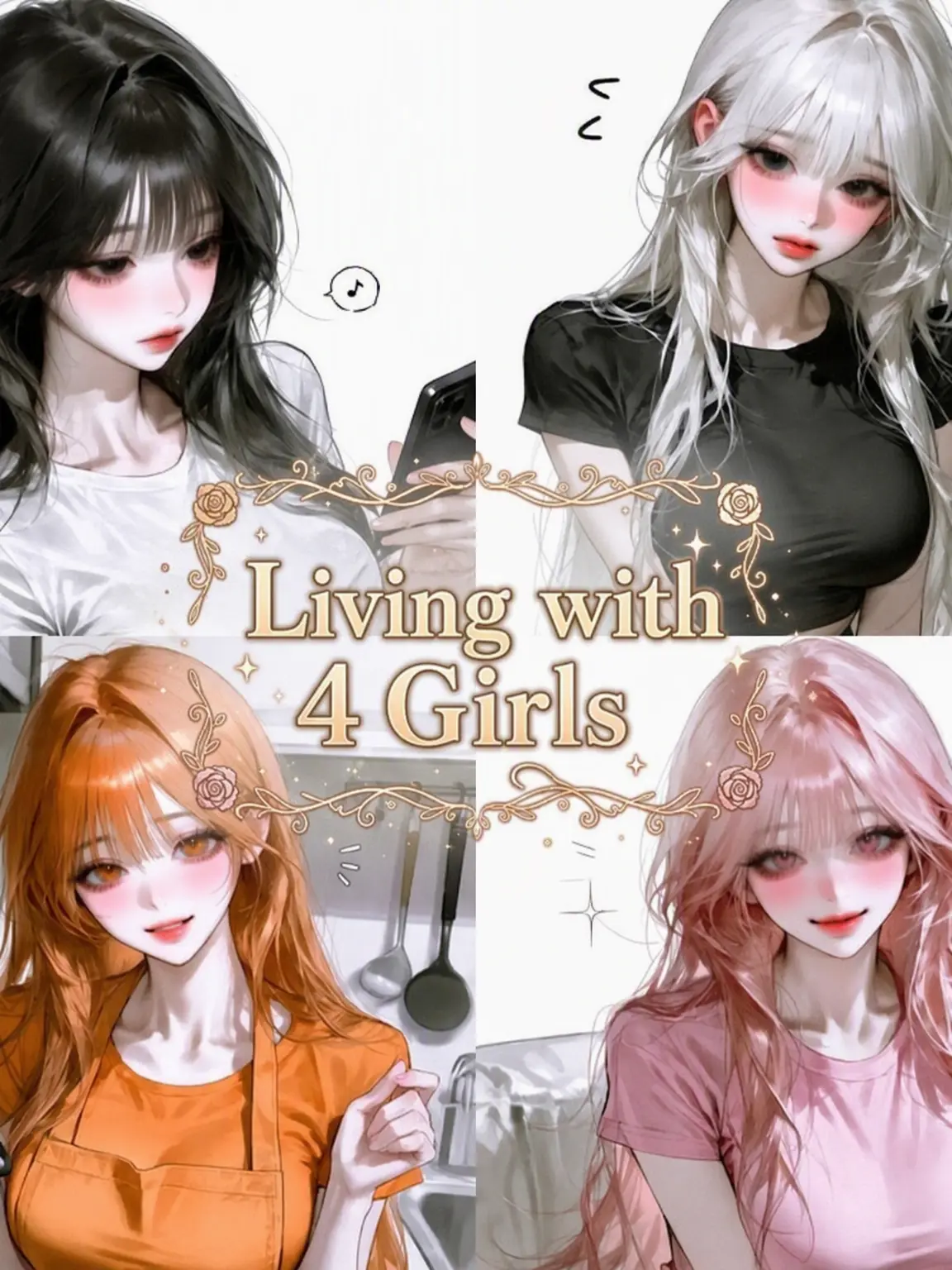 Purelove_is_very_good의 Living with 4 Girls 😘