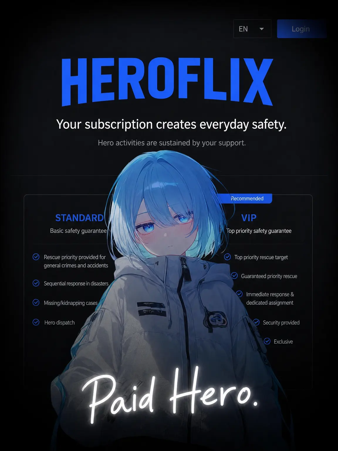 G4ng의 Paid Hero.