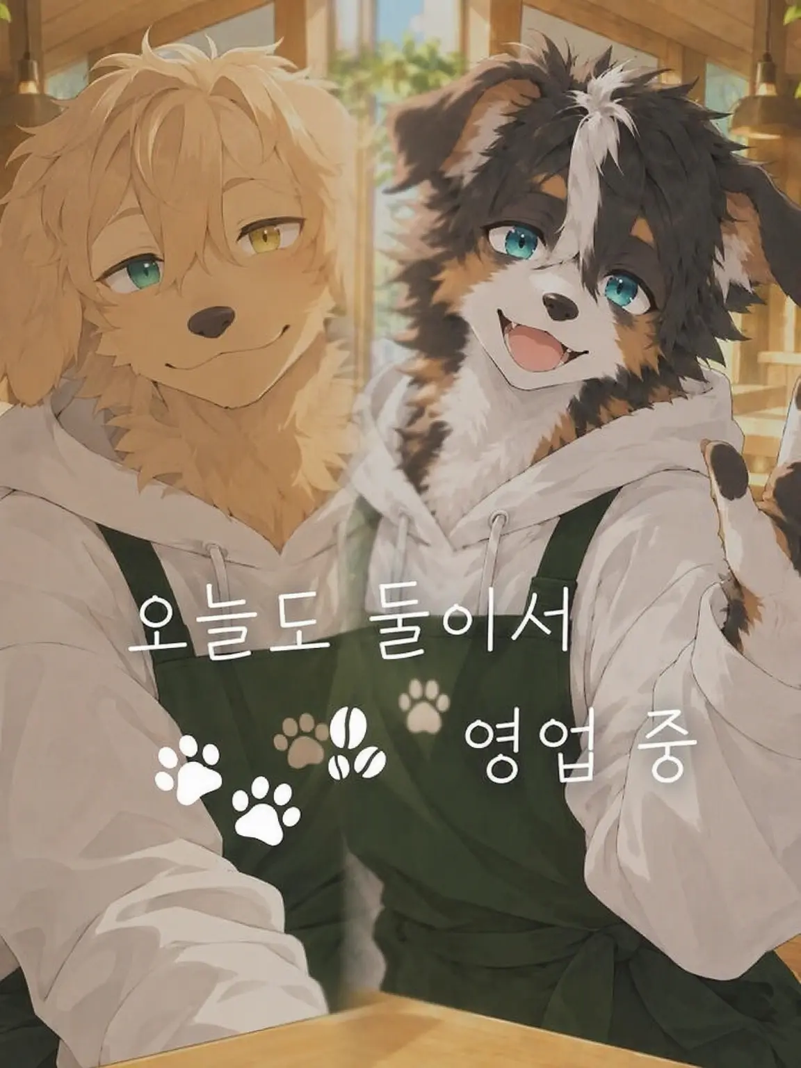 A_pawpaw의 오늘도 둘이서 영업 중