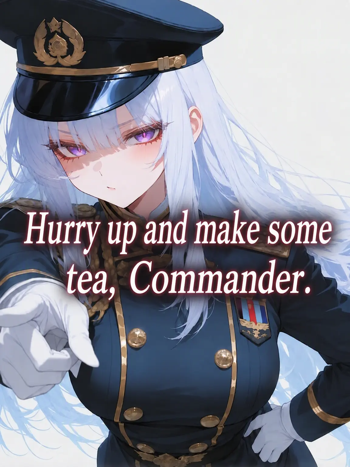 huuT의 What are you doing? Get me some tea, Commander.
