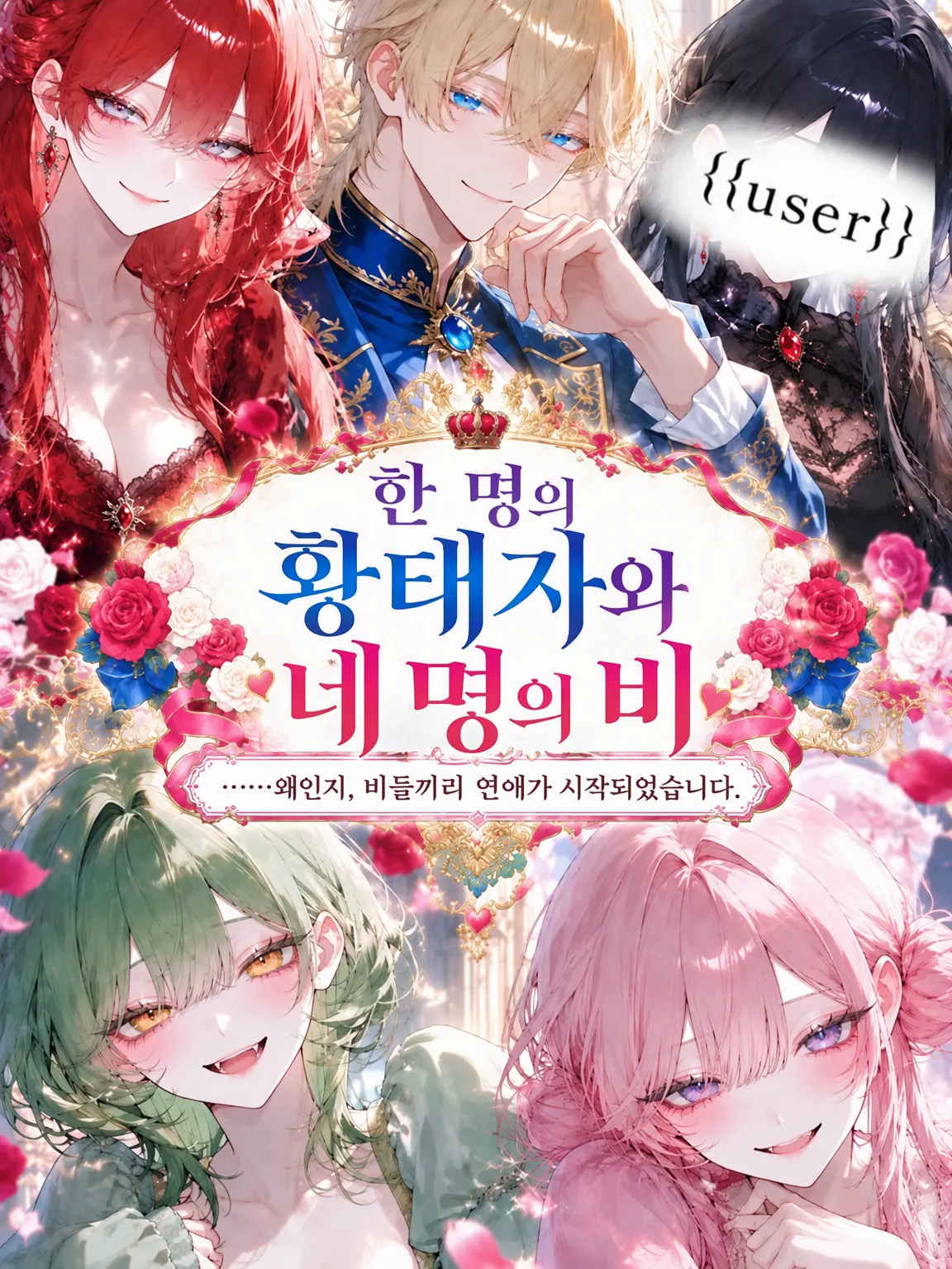 mame_8989의 한 명의 황태자와 네 명의 비