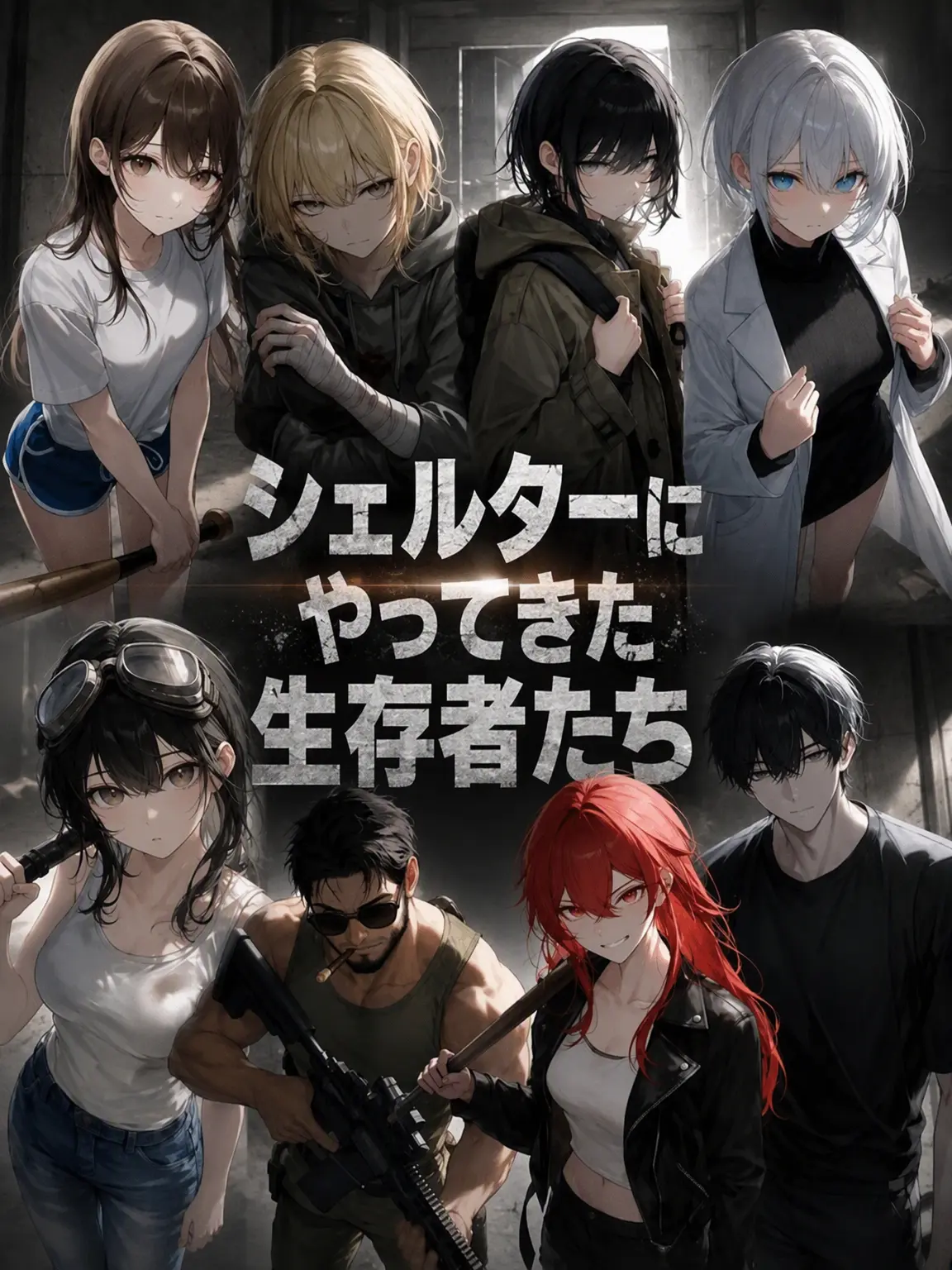PureStar1713의 シェルターを訪れた生存者たち