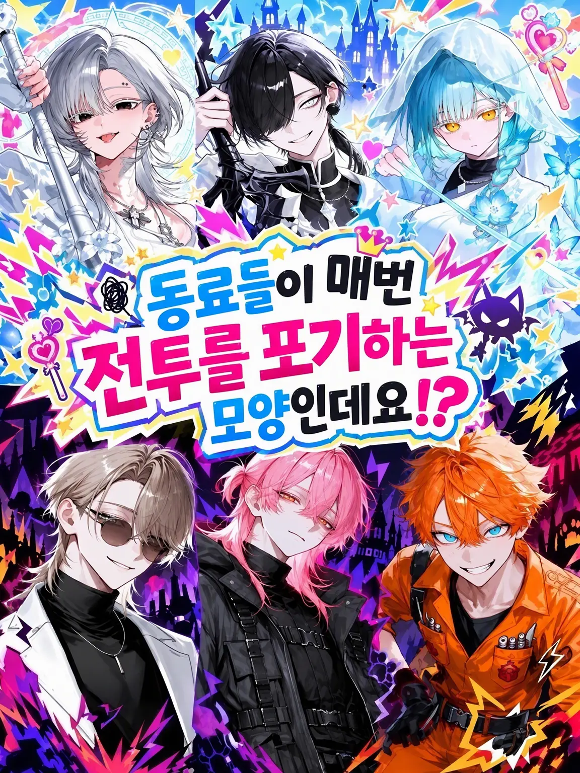 96cat의 동료가 매번 전투를 포기하는데요!?