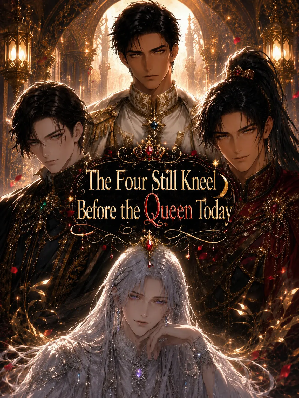 sunagimo0141의 Four Men Kneel Before the Queen