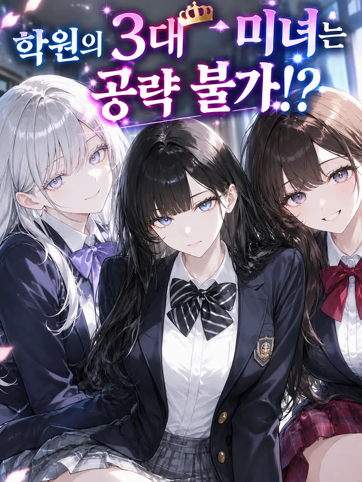 Bluedog12345의 학원의 3대 미녀는 공략 불가!?