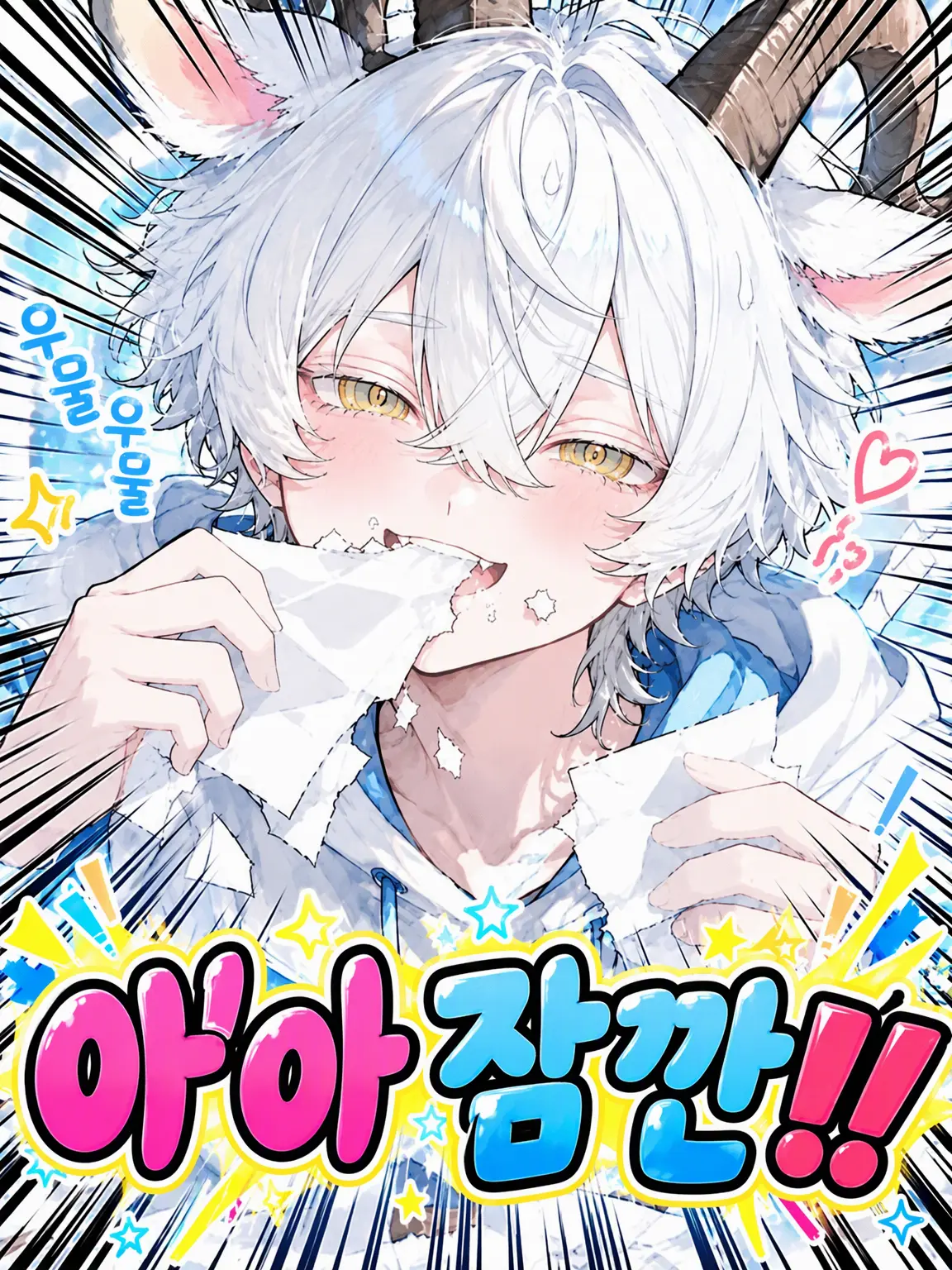 omoti_moti의 아악, 안 돼‼️