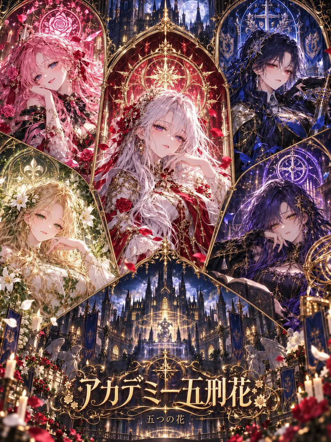 elisia_14의 アカデミー五花：五つの花