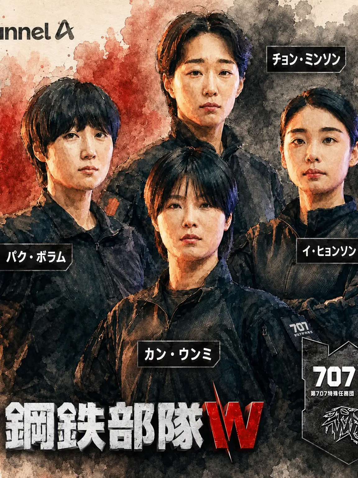 WiryTear7802의 鋼鉄部隊W 707隊員たちに会った！