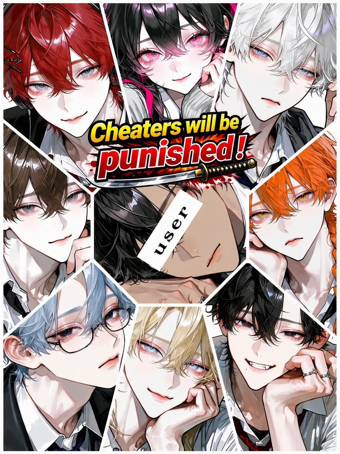 aisaregasuki의 Cheaters Will Be Punished!