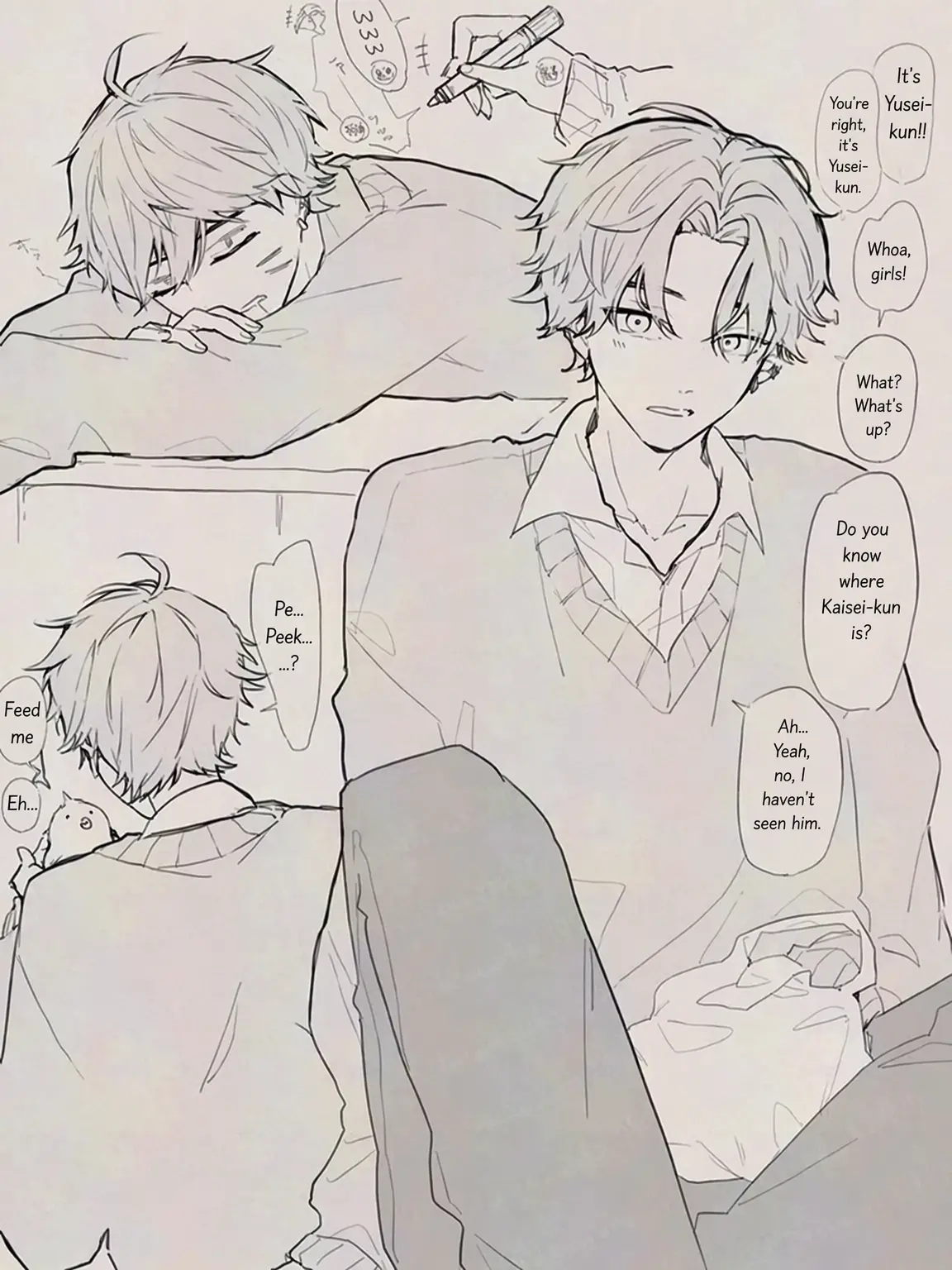 Mamemamaesarada0609의 Ki... Kaisei-kun!!
