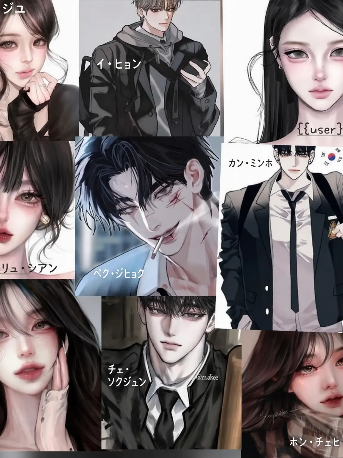 NarrowRate4868의 男女グループ