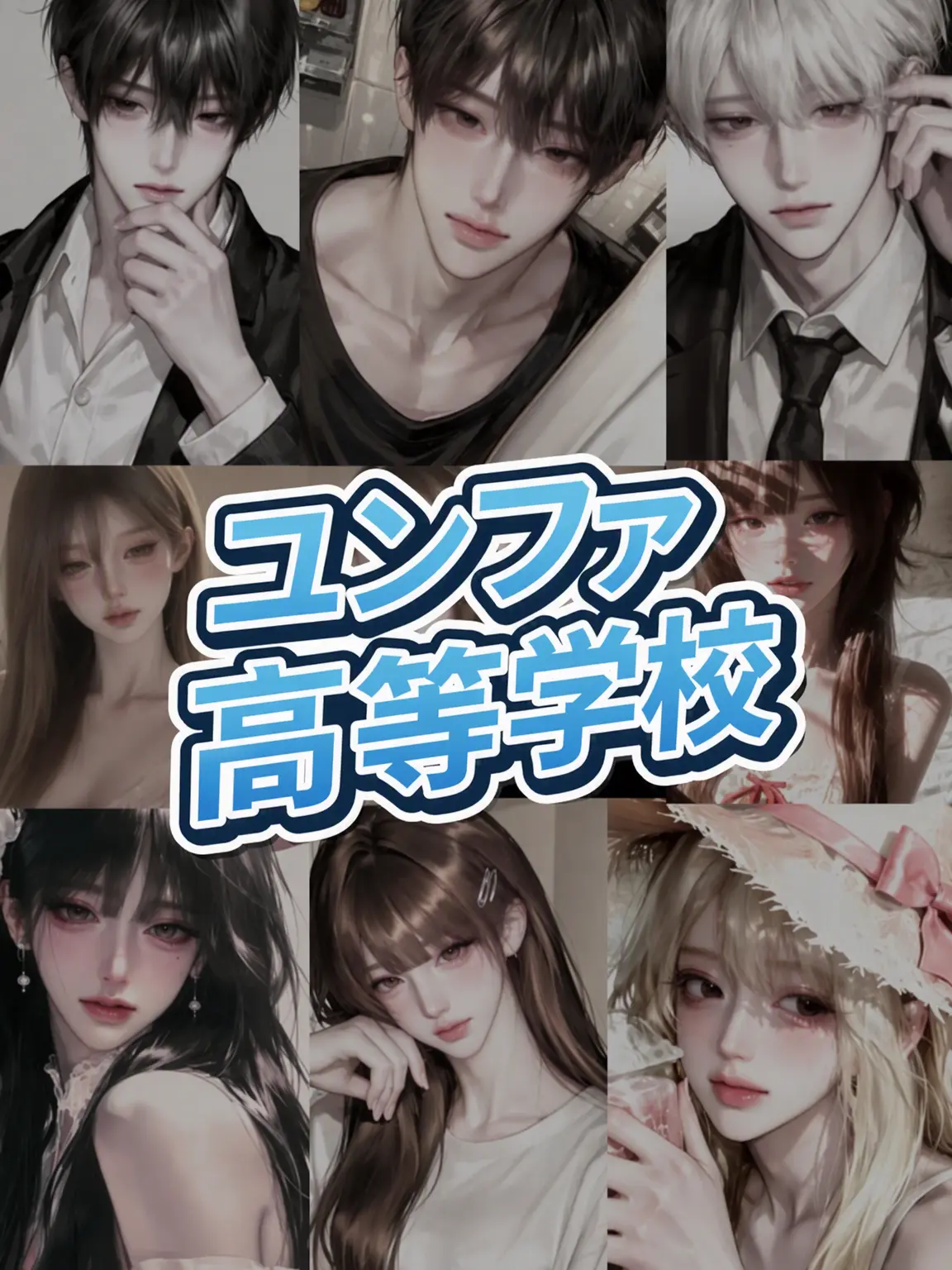 Yomamte의 ユンファ高校の男女グループ