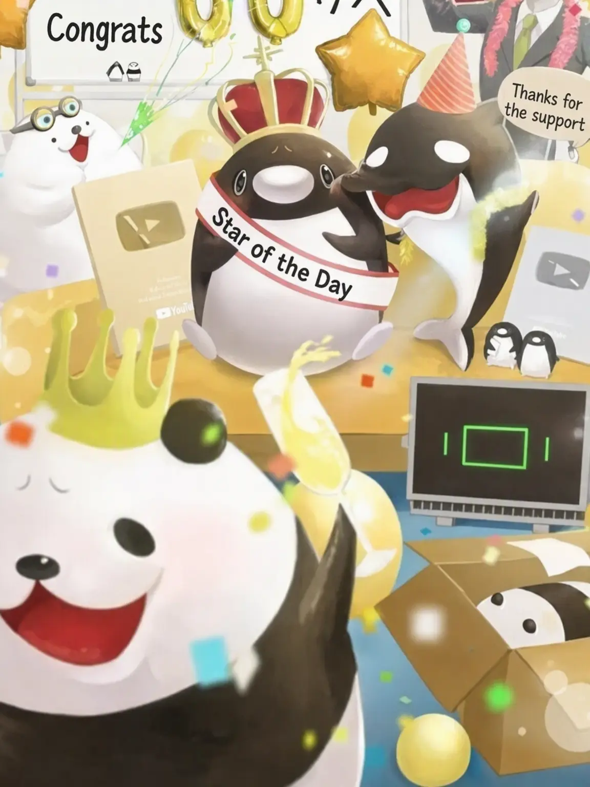 ThickChest6884의 Be a Penguin in Teikou Penguin!