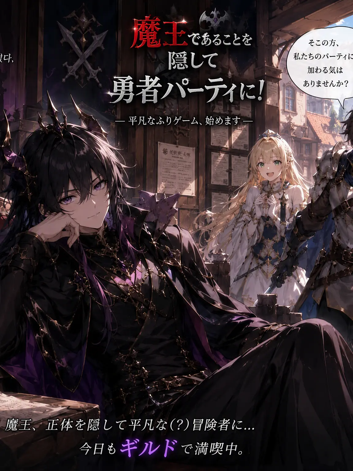 gongganEmawang의 魔王であることを隠して勇者パーティに！