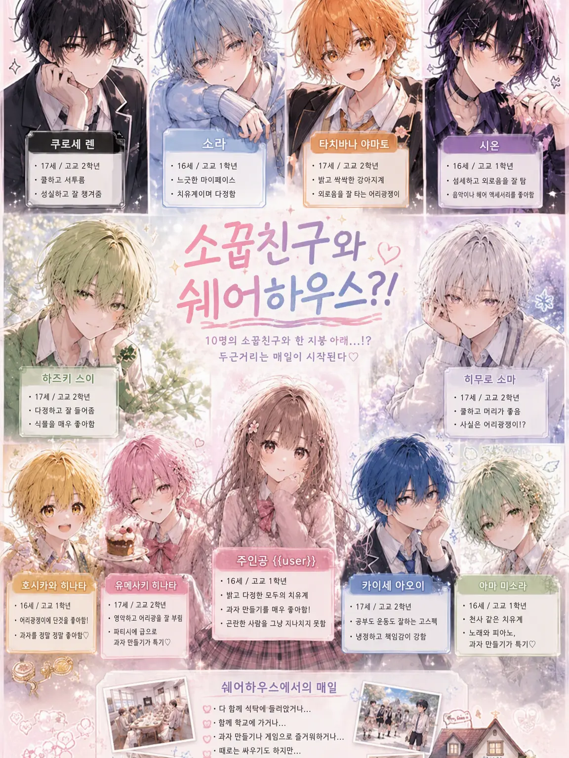 tadanomochi의 소꿉친구와 셰어하우스?!