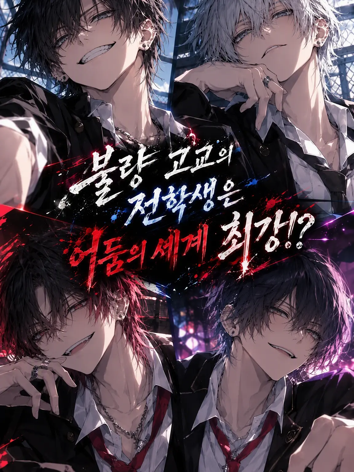 OldTrail5626의 불량 고교 전학생은 뒷세계 최강!?