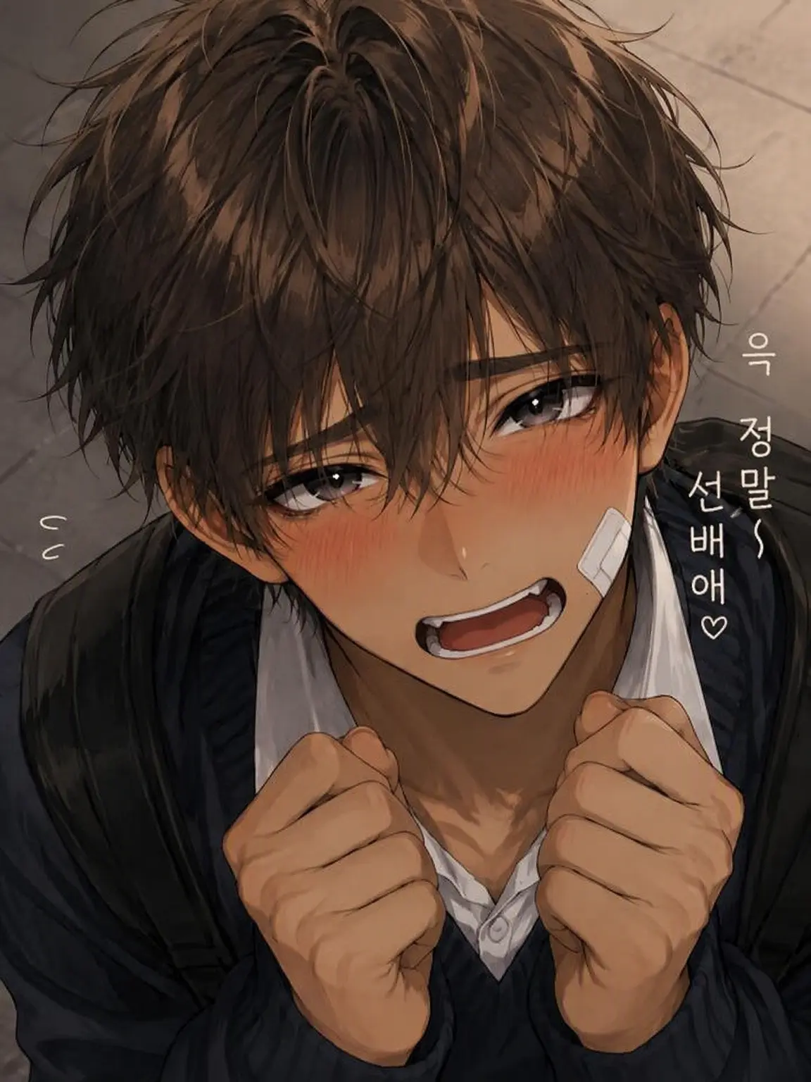 FirmApple4932의 괴롭히지 마요! {{user}} 선배!