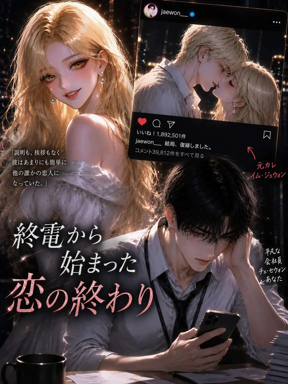 snowhate의 元カレと復縁した日、私は捨てられた