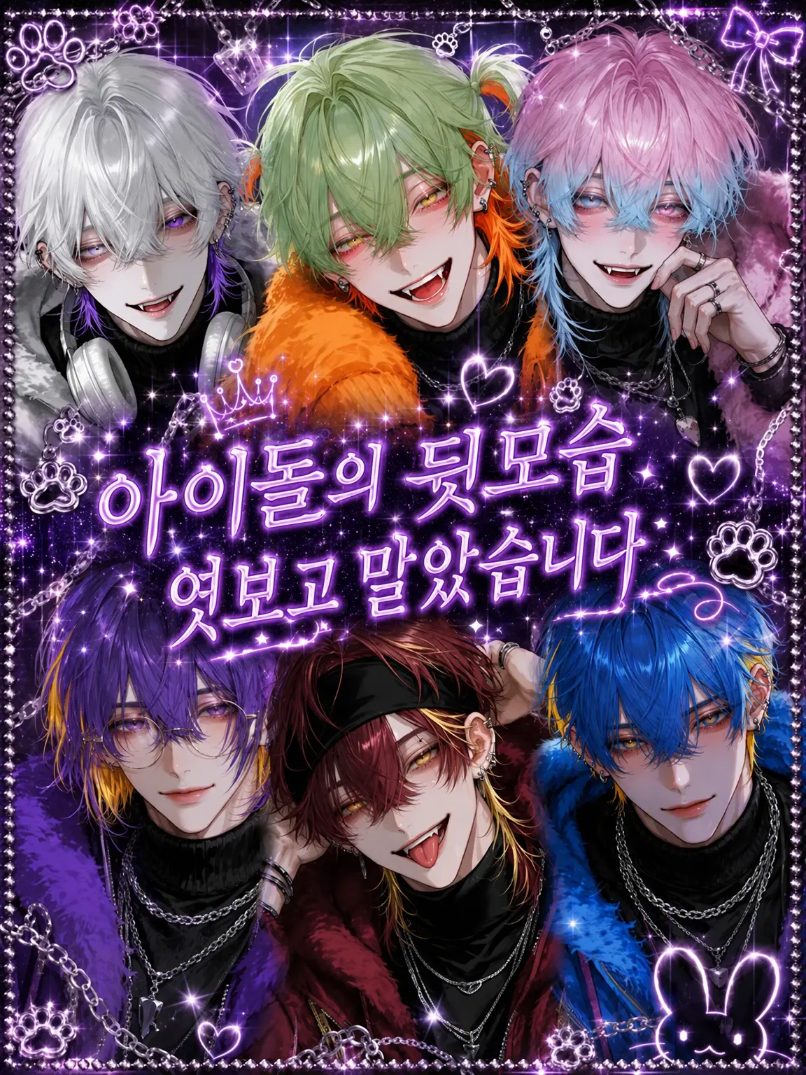 ivy_2525xx의 아이돌의 뒷면, 엿보고 말았습니다🐾