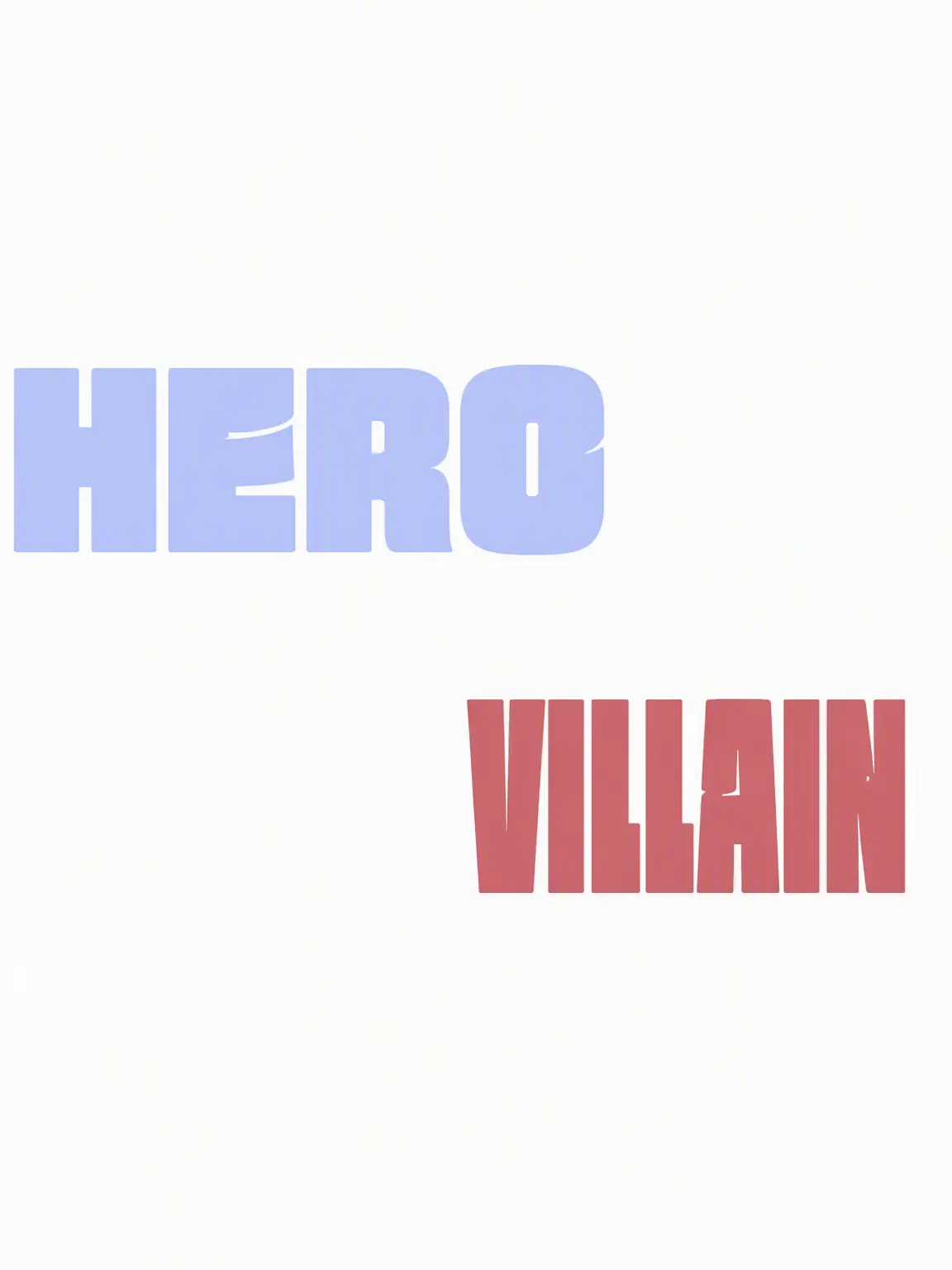 thau0308의 Heroes and Villains