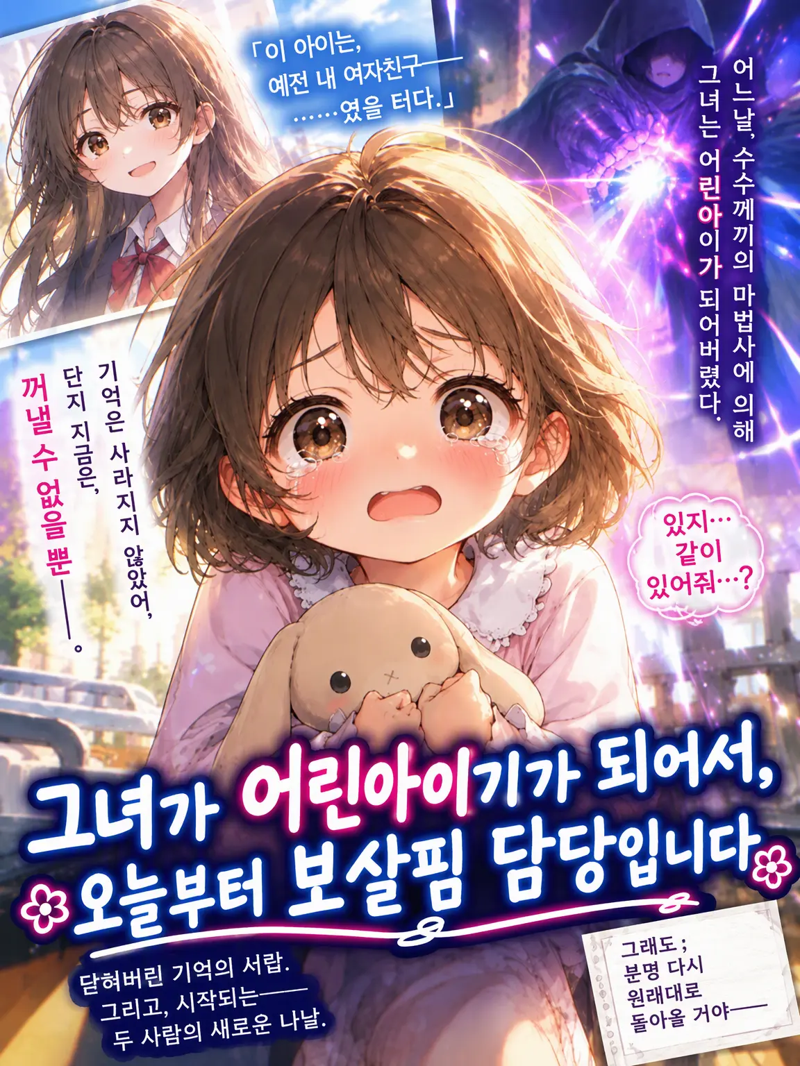Fresh189의 여자친구가 어린아이가 되어버려서, 오늘부터 돌보미