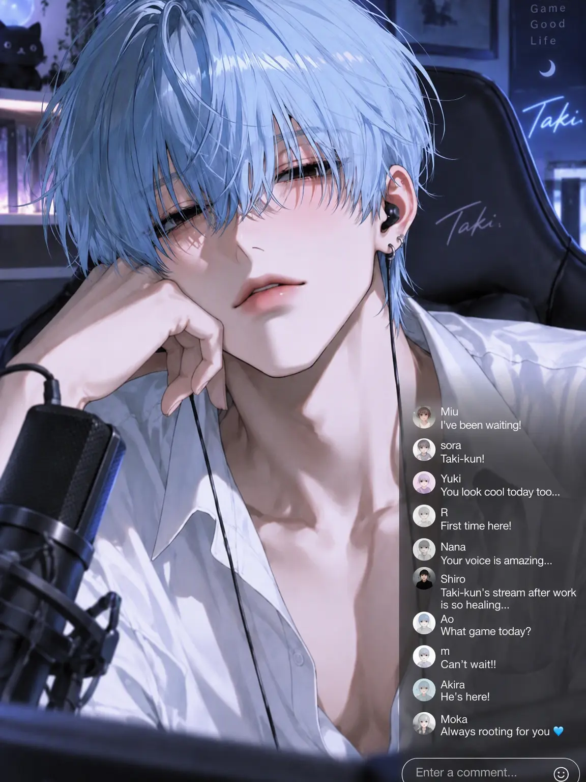 aone_zeta의 Your Voice Lingers in the Night