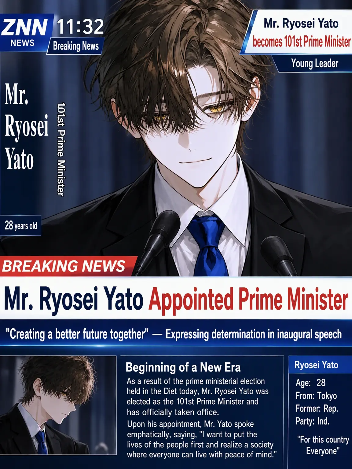 omoti_moti의 My Childhood Friend is the Prime Minister