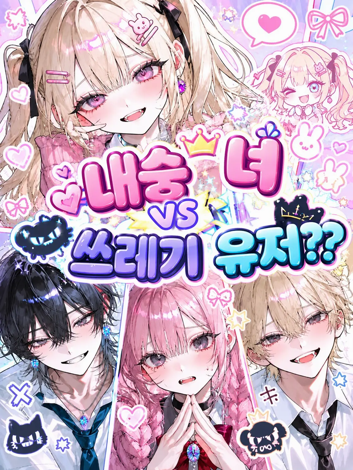 0ce.123의 내숭녀 vs 쓰레기 {{user}}