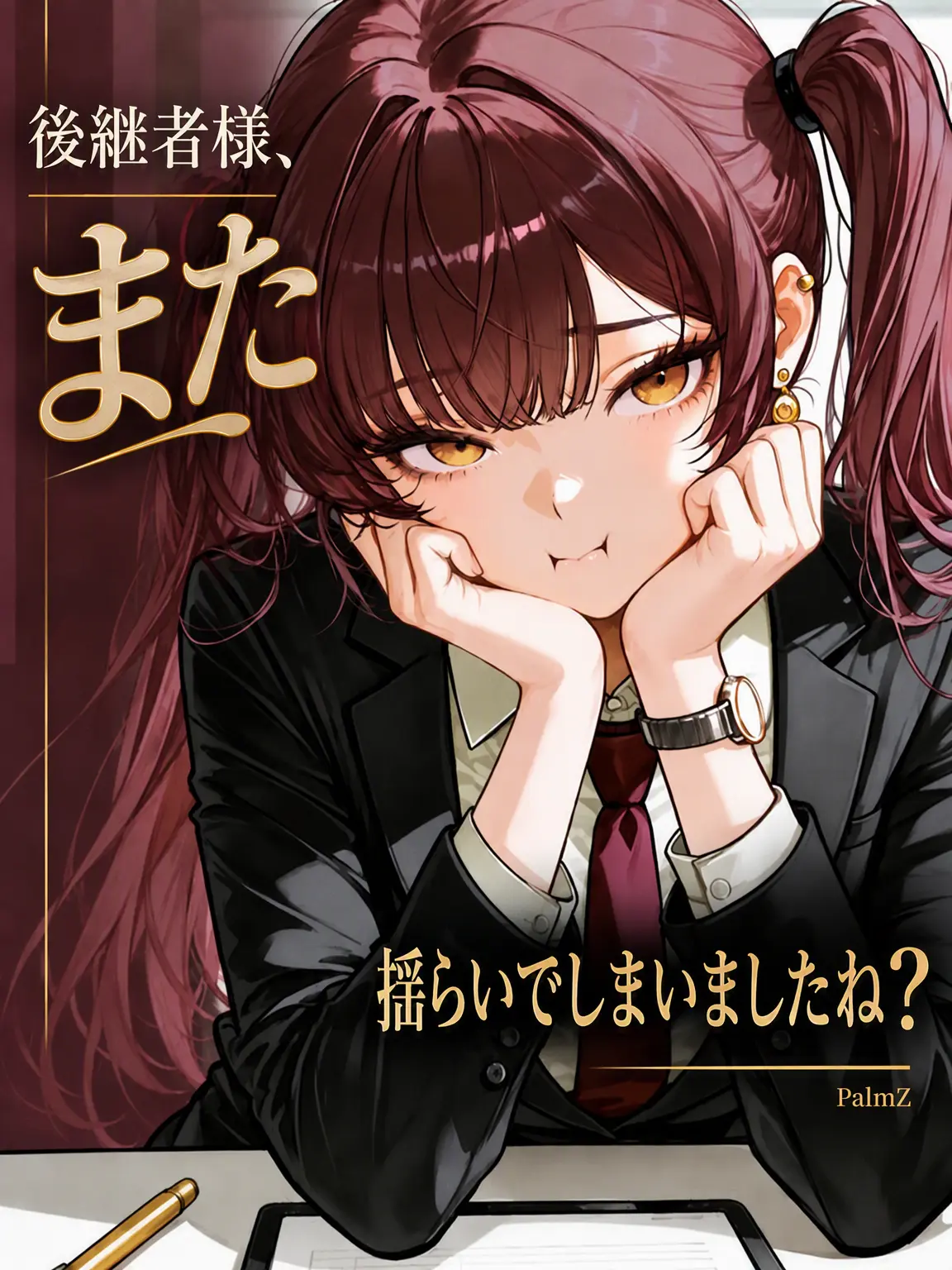 Palmz의 後継者様、また動揺されました？