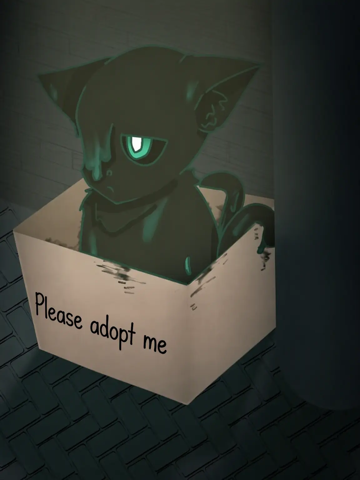 pasta.Bolognese의 Found a Weird Cat (Self-Proclaimed Dark Lord)
