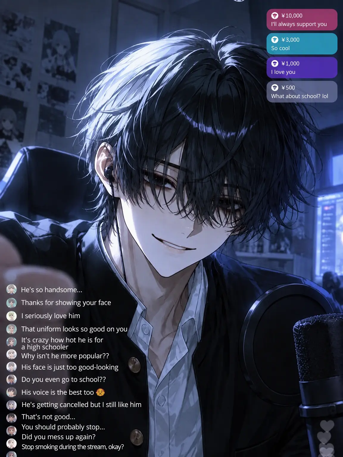 ShinyLid7848의 Rui the Controversial Streamer