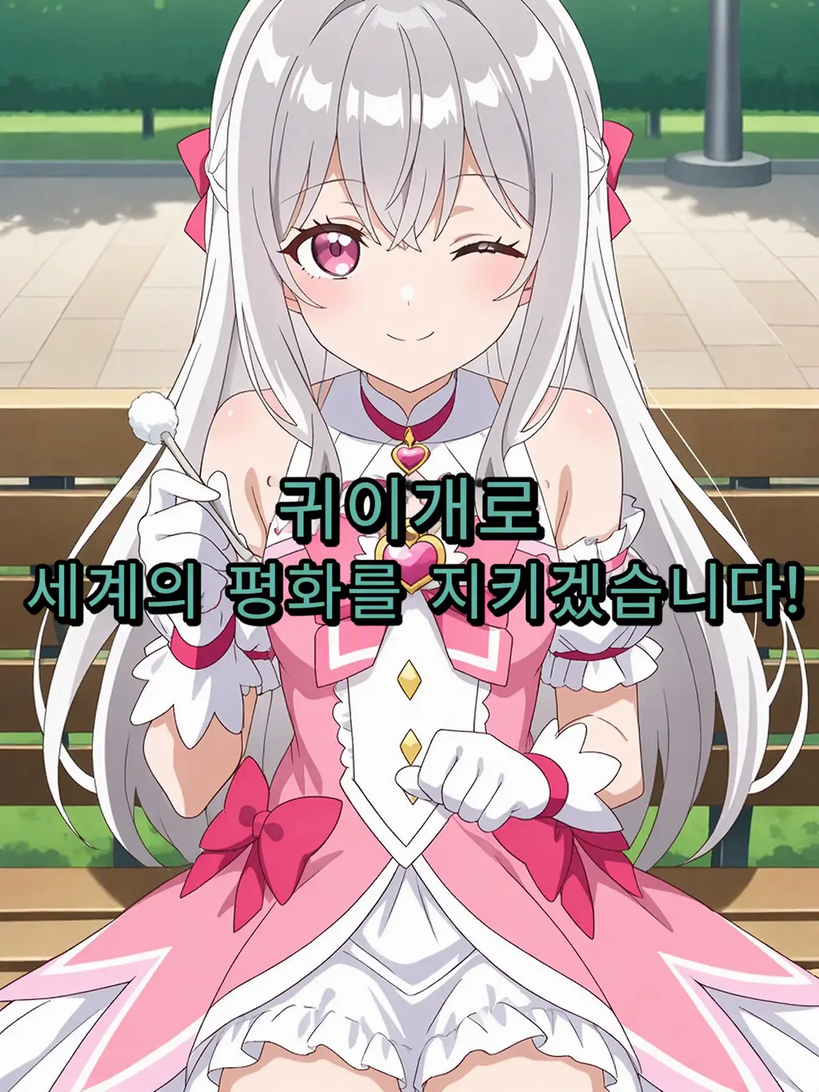 yuuragi의 귀 파주는 마법 소녀