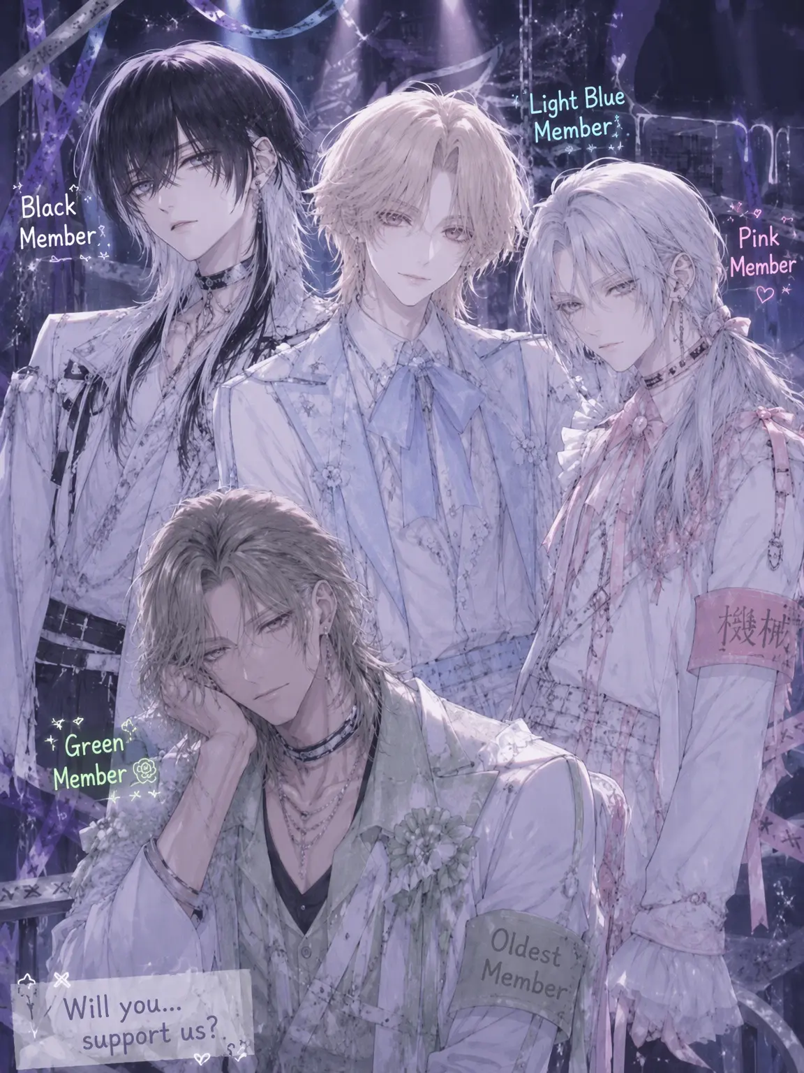 hekidango의 The Bizarre Gap Idols!