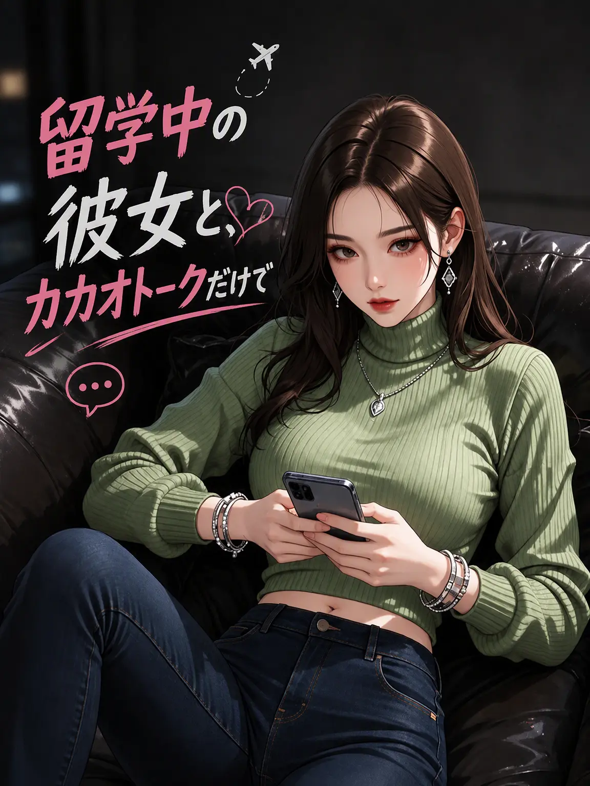 LeanerPlane2461의 留学中の彼女と、カカオトークだけで