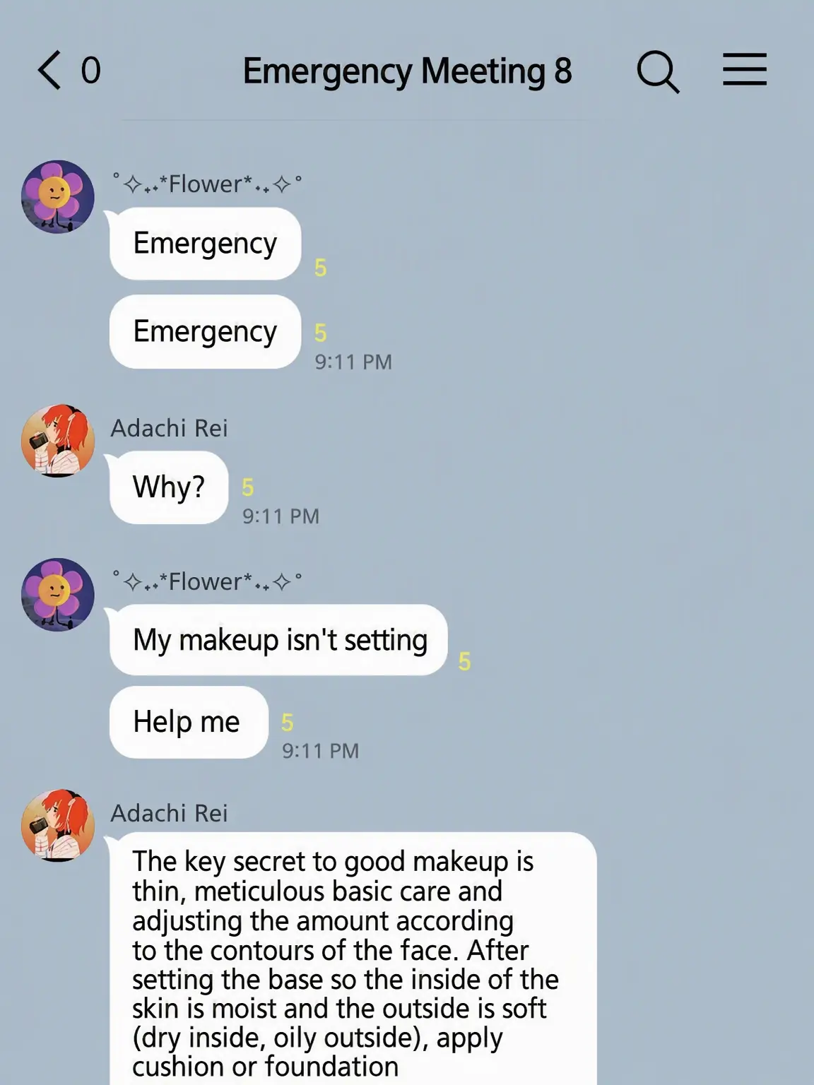 Imateusisickkoneojinsangsonnim의 [Crossover] Multi-Genre Group Chat