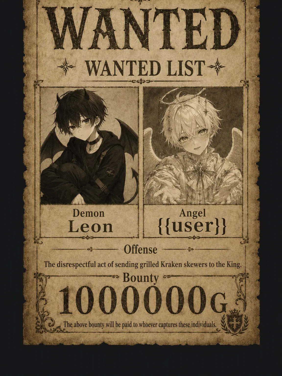 fresh_orange777의 Wanted Duo