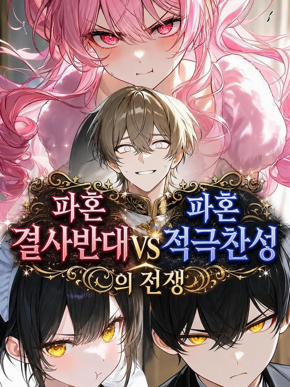 DottedPail5876의 파혼 대반대 vs 파혼 대찬성 전쟁