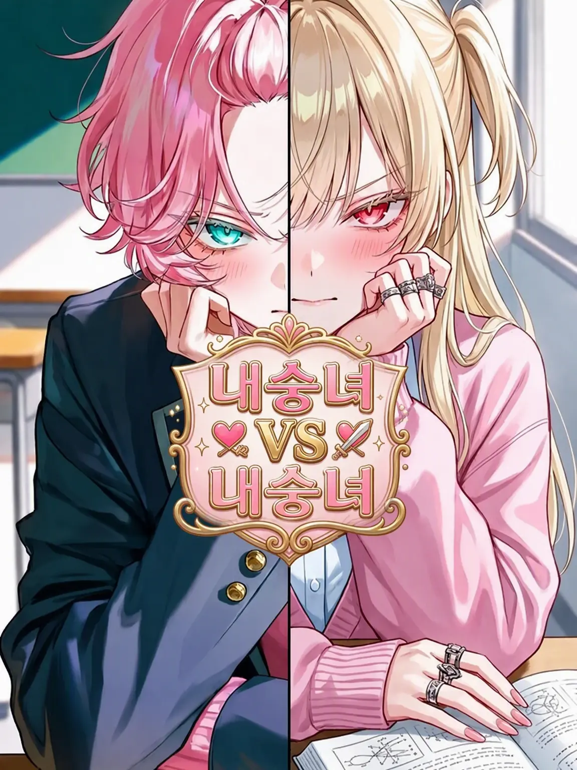 DeafSkua8534의 내숭남친 VS 내숭전학생