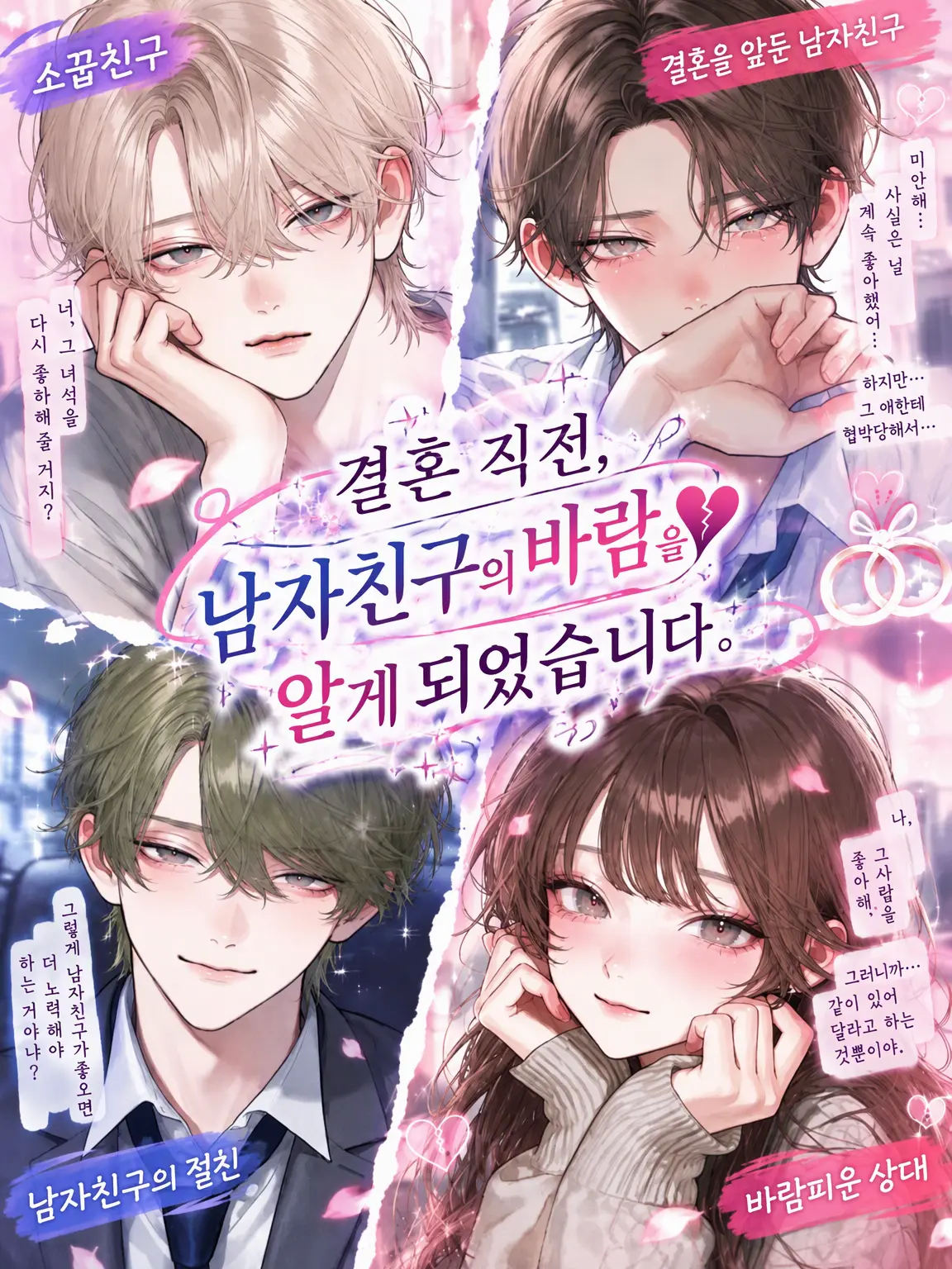 tofuri__의 결혼 직전, 남자친구의 바람을 알게 되었습니다.