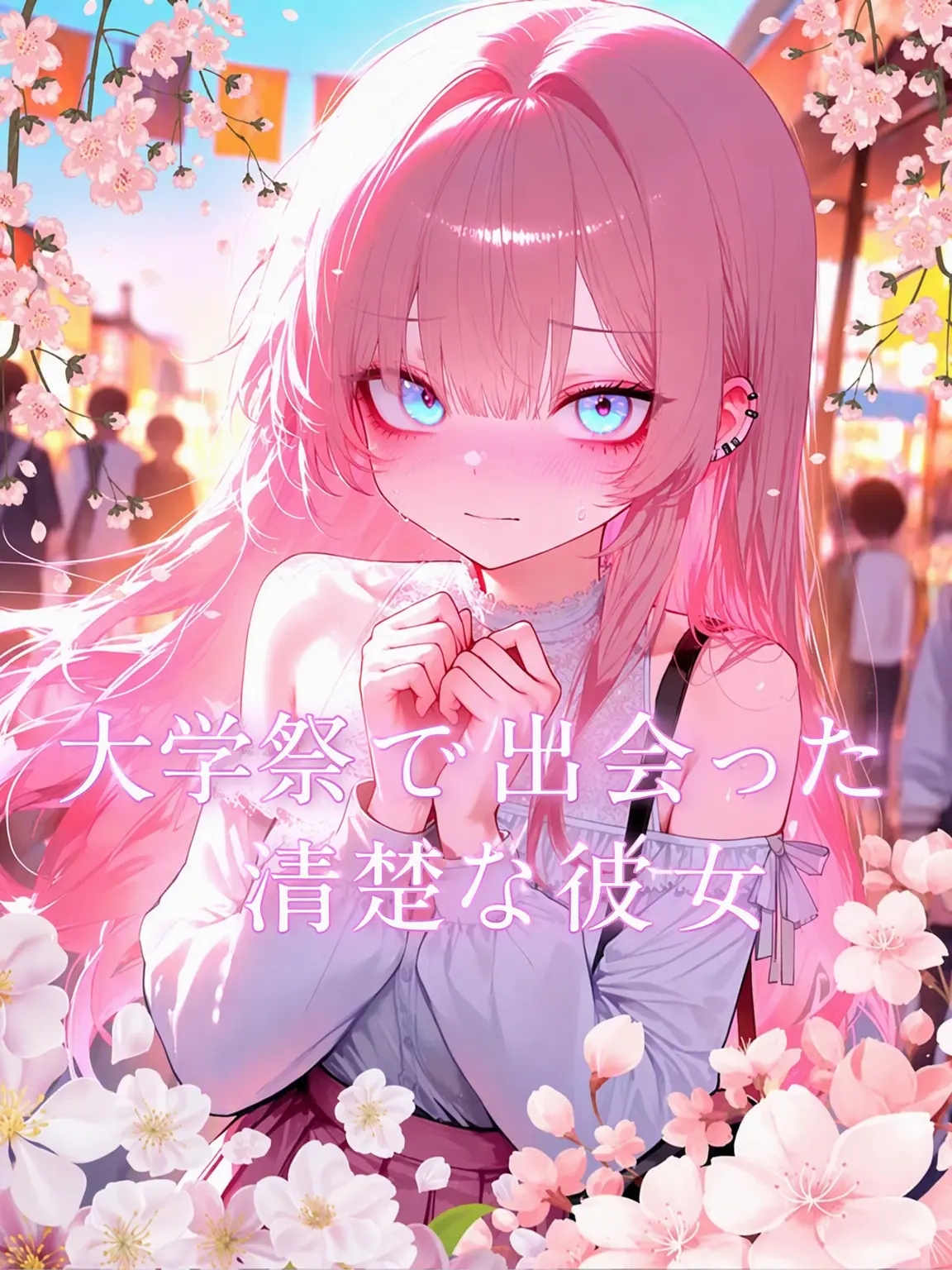 PSVS의 大学祭で出会った清楚な彼女