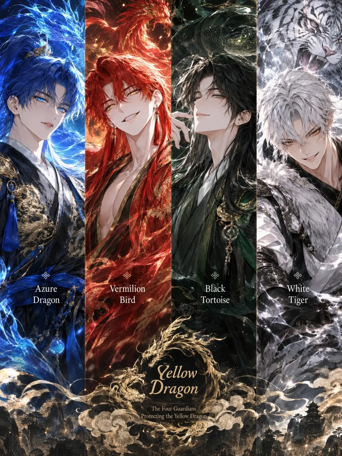 Rafaele의 The Four Guardians and the New Yellow Dragon