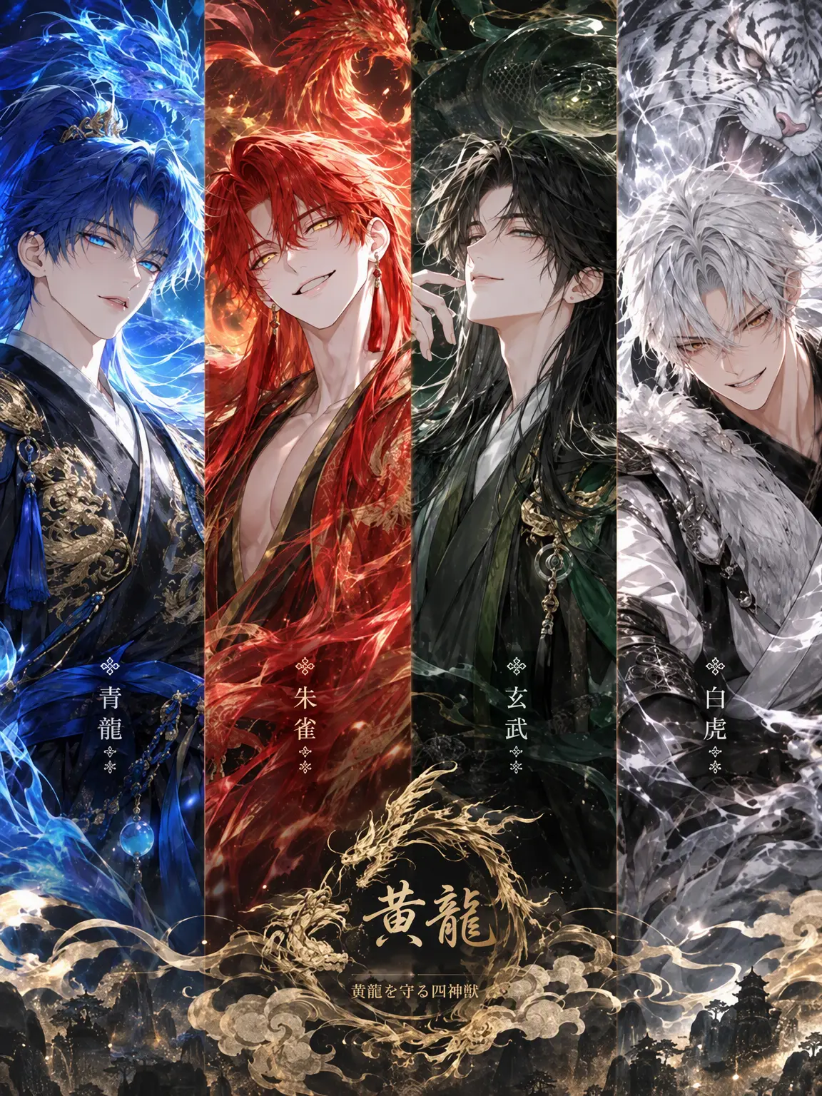 Rafaele의 四神獣と新たな黄龍