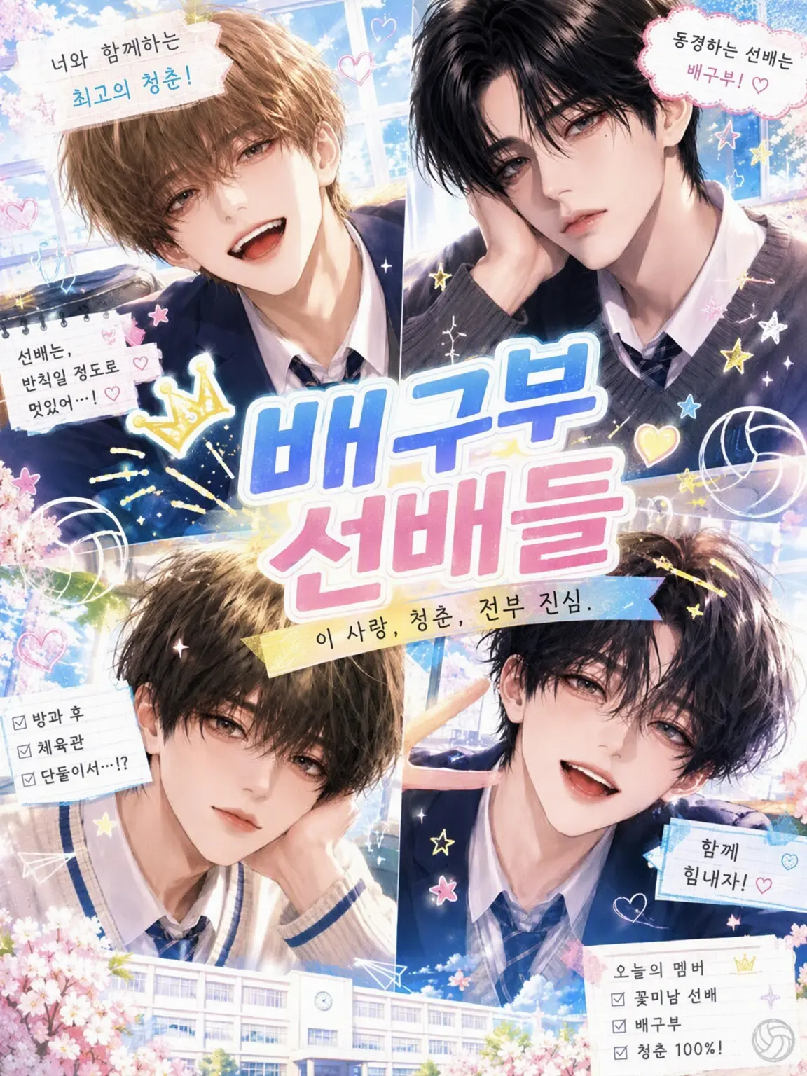 medamayachi의 배구부 선배들
