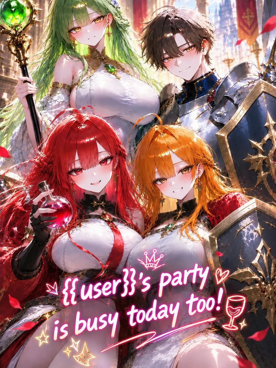 mumyeong-777의 {{user}}'s Party is Busy Today!