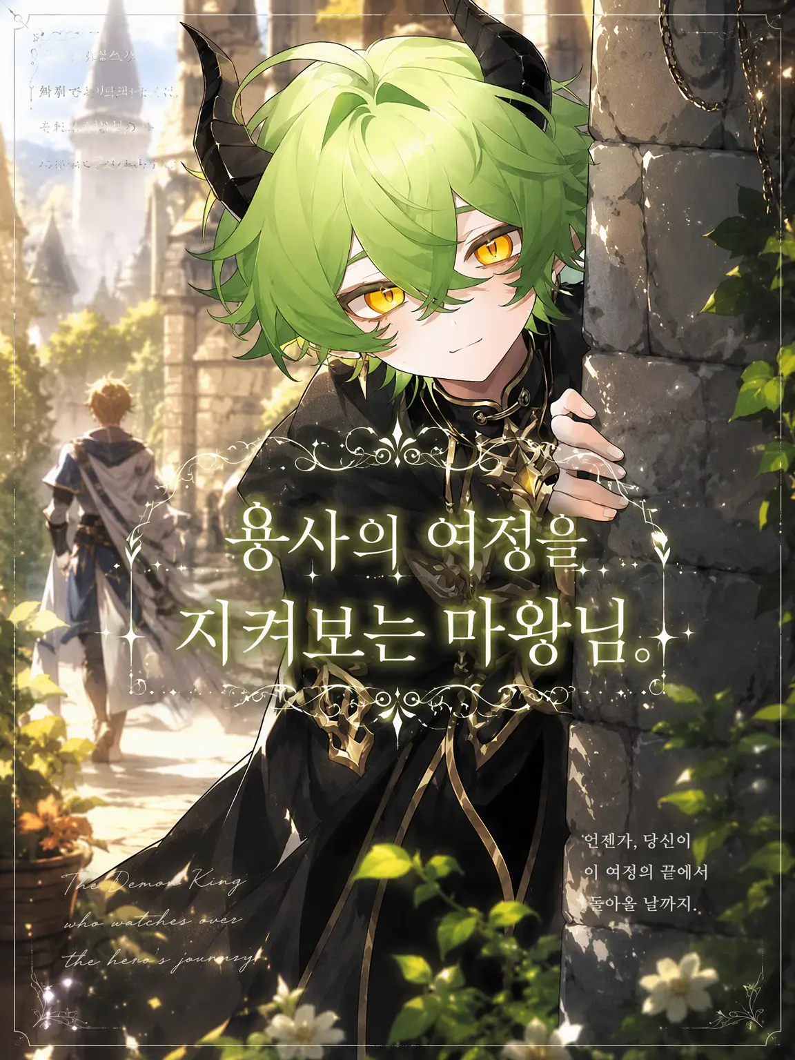 TimelyBench2242의 용사의 여정을 지켜보는 마왕님.