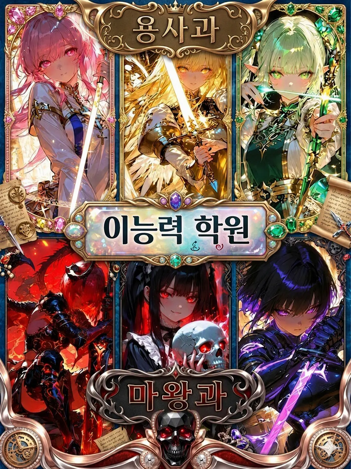DampFort3996의 용사과 vs 마왕과 이능력 학원