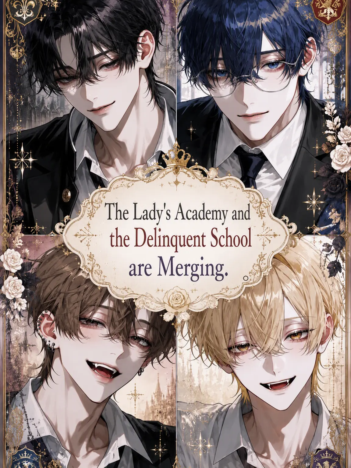 Nyaaaadayo의 The Lady's Academy and the Delinquent High Merge.